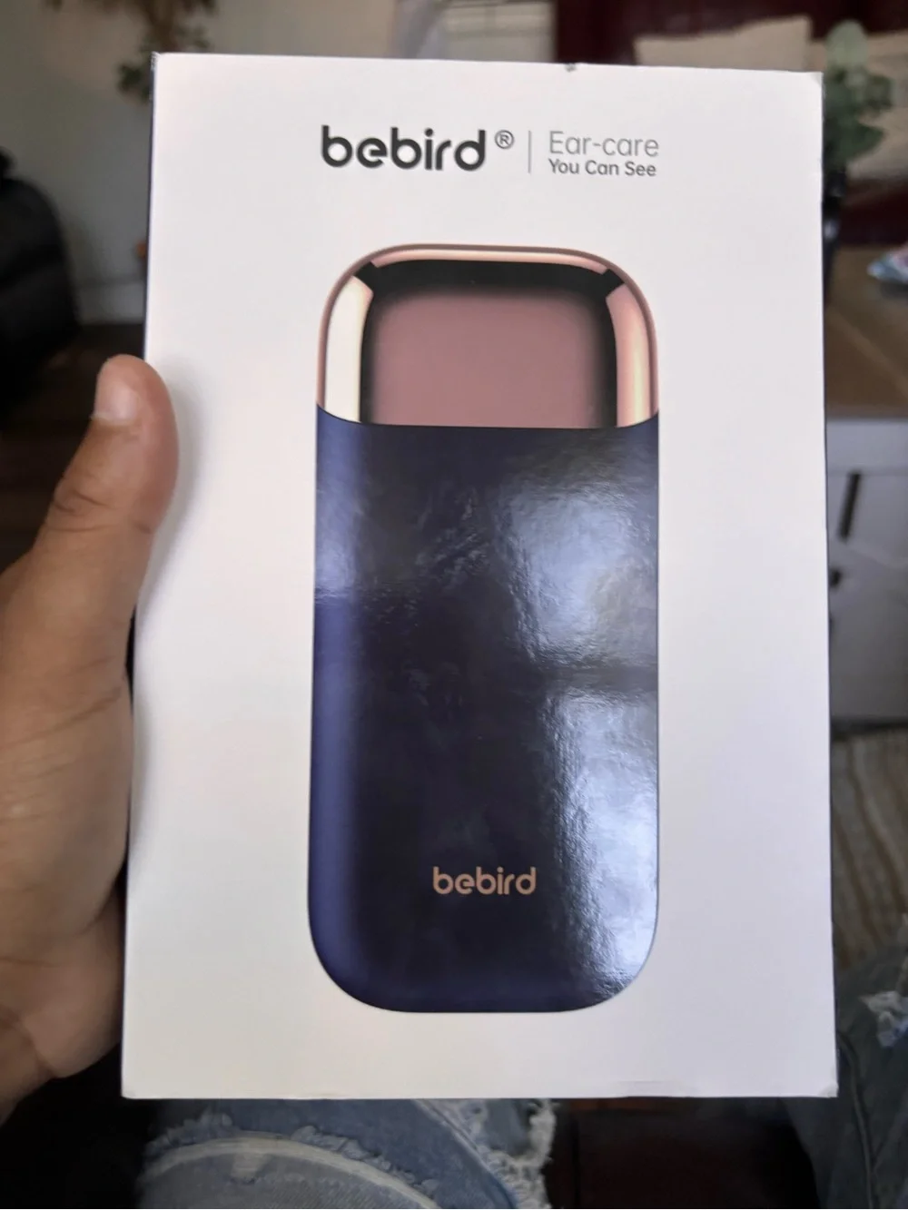 Bebird Purple Ear-Care Camera Ear Cleaner with Charging Case